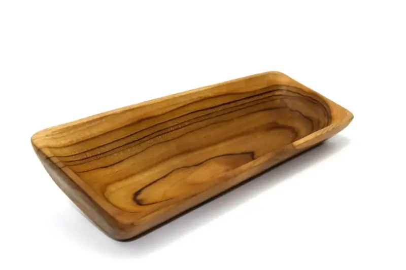 Artikelbild 2 des Artikels “Sushi-Teller aus Holz, aus Teakholz, 36x12,5x4 cm “