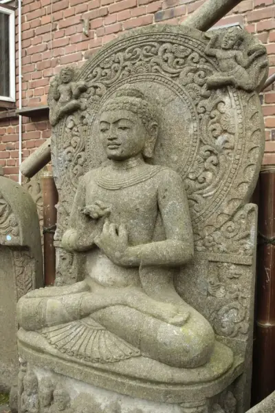 Artikelbild 2 des Artikels “Buddha-Figur, sitzend, Museumsreplikat, ca. 140 cm “