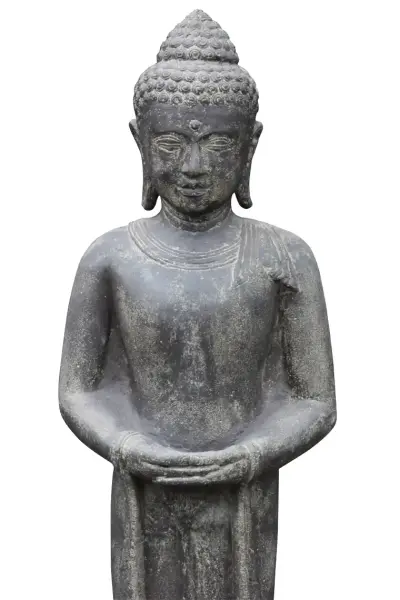 Artikelbild 2 des Artikels “Buddha-Figur, stehend, indisch, 151 cm “