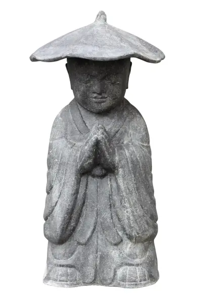 Artikelbild 2 des Artikels “Stehender Mönch mit Hut, ca. 60 cm “