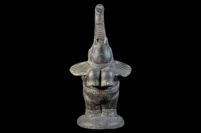 Artikelbild 2 des Artikels “Stehender Elefant als Wasserspiel, 60 cm H “