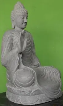 Artikelbild 2 des Artikels “Buddha-Figur, sitzend, aus Flussstein, 115 cm “