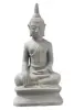 Product image 3 of the product “Sitting buddha, Thai, 30cm height, cast lava stone, handcrafted & coloured ”
