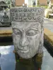 Artikelbild 3 des Artikels “Khmer-Kopf als Wasserspiel, ca. 85 cm, Farbe slate “