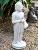 Artikelbild 3 des Artikels “Buddha-Figur, stehend, indisch, 50 cm, grau – natur “