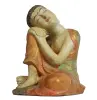 Artikelbild 3 des Artikels “Buddha-Figur, sitzend, verträumt, Steinguss, handbemalt, 22 cm “