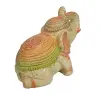 Artikelbild 3 des Artikels “Freundlicher Elephant, Steinguss, handbemalt, ca. 20 cm “