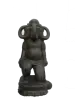 Artikelbild 3 des Artikels “Kniender Ganesha mit 3 Köpfen, 150cm Höhe. Eingefaerbt in der Farbe Antik-Finish “