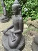 Artikelbild 3 des Artikels “Ausstellungsstück - Sitzender Buddha, Indien, 80 cm Höhe, Kunststein, hohl, handgefertigt & farbig. “