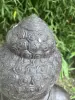 Product image 3 of the product “Sitting buddha, India, 100 cm height, cast stone, hollow, handcrafted & coloured ”