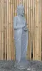 Artikelbild 3 des Artikels “Stehender Buddha aus Flussstein in Dharmachakra-Stellung - Geste des Rades der Dharma-Lehre. Ungefähr 122cm Höhe “