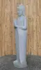 Artikelbild 3 des Artikels “Stehender Buddha aus Flussstein, Position Namaskara, H. 149 cm. “
