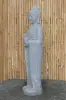 Artikelbild 3 des Artikels “Stehender Buddha aus Flussstein in Dharmachakra-Stellung - Geste des Rades der Dharma-Lehre. Ca. 143cm Höhe “