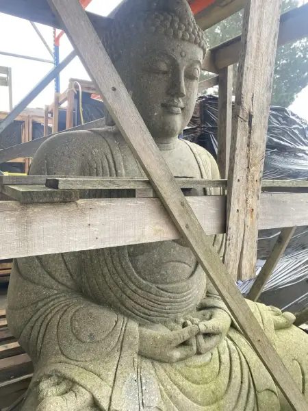 Artikelbild 3 des Artikels “Buddha-Figur, sitzend, japanisch, 170 cm “