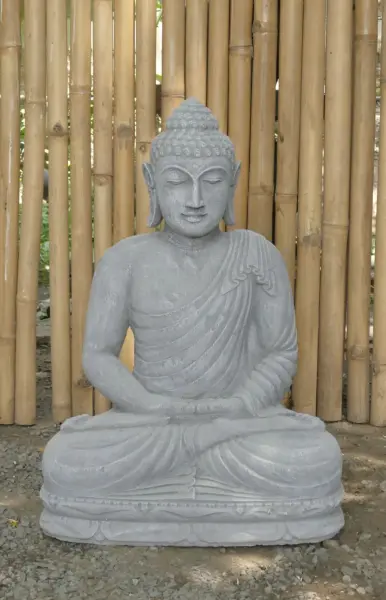 Artikelbild 3 des Artikels “Sitzender Buddha Meditation, 65cm - aus Kunststein “