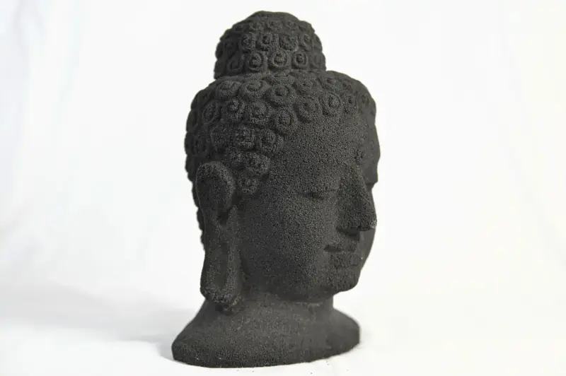 Artikelbild 3 des Artikels “Buddha-Kopf, 20 cm, schwarz “