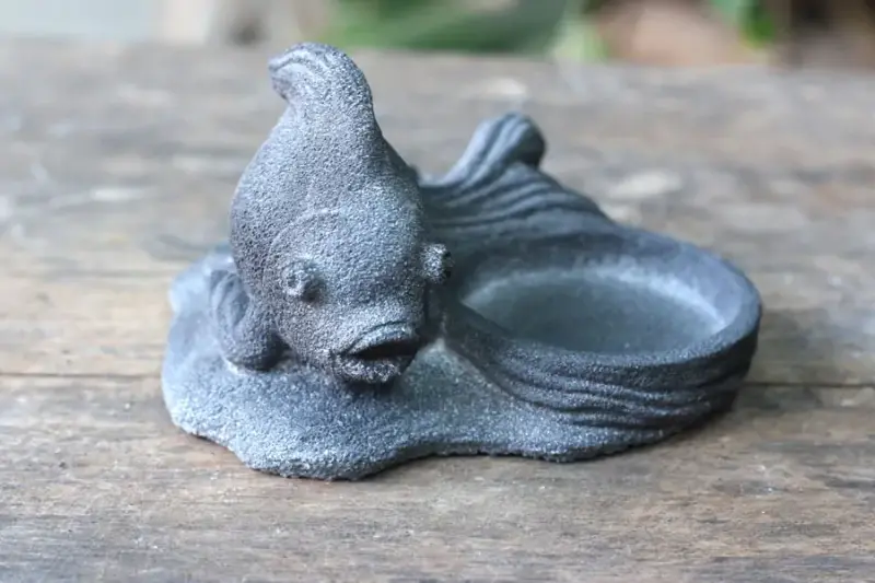 Artikelbild 3 des Artikels “Fisch mit Teelichthalter, 13 cm, grau “