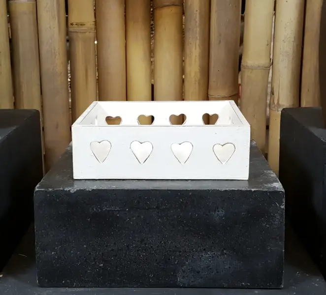 Artikelbild 3 des Artikels “Box/hohes Tablett „Herz“ aus MDF, 18 cm “