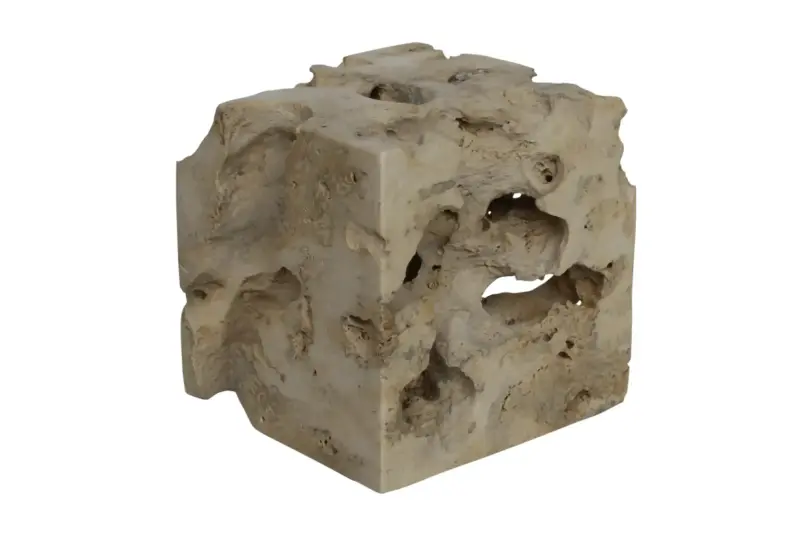 Product image 3 of the product “shell limestone as cube, 15x15cm ”