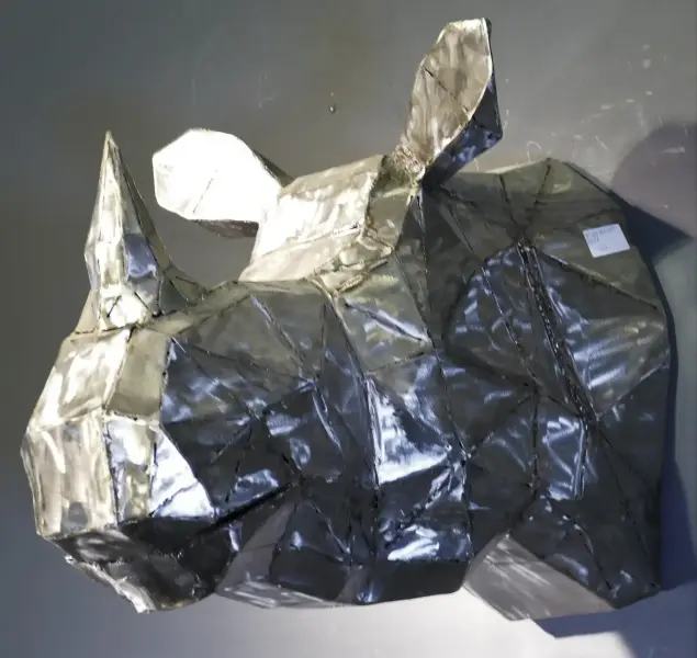 Artikelbild 3 des Artikels “Rhinozeros-Kopf, 60 cm “