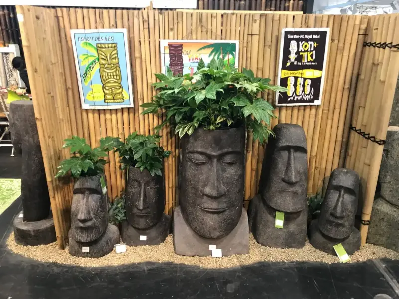 Artikelbild 3 des Artikels “Moai als Pflanzgefäß, 60 cm “