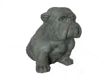 Artikelbild 3 des Artikels “sitzende Bulldogge, ca. 115 cm, Steinguss “
