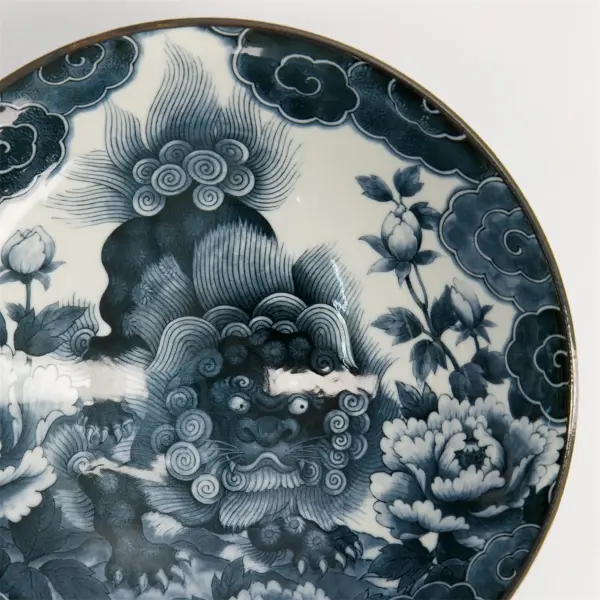 Artikelbild 3 des Artikels “Japonism Lion Menbachi Bowl 25.2x7.7cm 1600ml Black YW- “