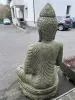 Artikelbild 4 des Artikels “Sitzender Buddha, 150cm hoch, naturgrün “