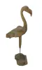 Artikelbild 4 des Artikels “Flamingo, hergestellt aus Teakholz-Wurzelstücken, ca. 1,10 mtr hoch. 2 Teile, Metallfüße. “