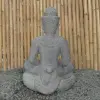 Artikelbild 4 des Artikels “Sitzender Buddha, Khmer-Stil, 71 cm Höhe, Flussstein “
