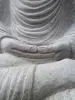 Artikelbild 4 des Artikels “Buddha-Figur, sitzend, „Meditation“, indisch, 100 cm “
