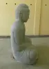 Product image 4 of the product “Seated Japanese Buddha made of Riverstone in Dhyana position - gesture of meditation, H. 123cm ”