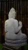 Product image 4 of the product “Sitting Buddha with floral pattern, ca. 100 cm H ”