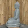 Artikelbild 4 des Artikels “Sitzender Buddha aus Riverstone in Dhyana-Stellung - Geste der Meditation, H. 80cm. “