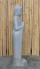 Artikelbild 4 des Artikels “Stehender Buddha aus Flussstein in Dharmachakra-Position - Geste des Rades der Dharma-Lehre. Ungefähr 122cm Höhe “