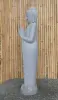 Artikelbild 4 des Artikels “Stehender Buddha aus Flussstein, Position Namaskara, H. 149 cm. “