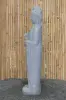 Artikelbild 4 des Artikels “Stehender Buddha aus Flussstein in Dharmachakra-Stellung - Geste des Rades der Dharma-Lehre. Ca. 143cm Höhe “