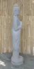 Artikelbild 4 des Artikels “Stehender Buddha aus Flussstein in Dharmachakra-Position - Geste des Rades der Dharma-Lehre. Etwa 182cm Höhe. “