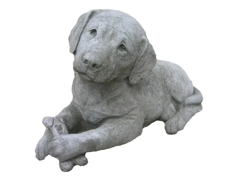 Artikelbild 4 des Artikels “Hund, Labrador mit Knochen, 40 cm “