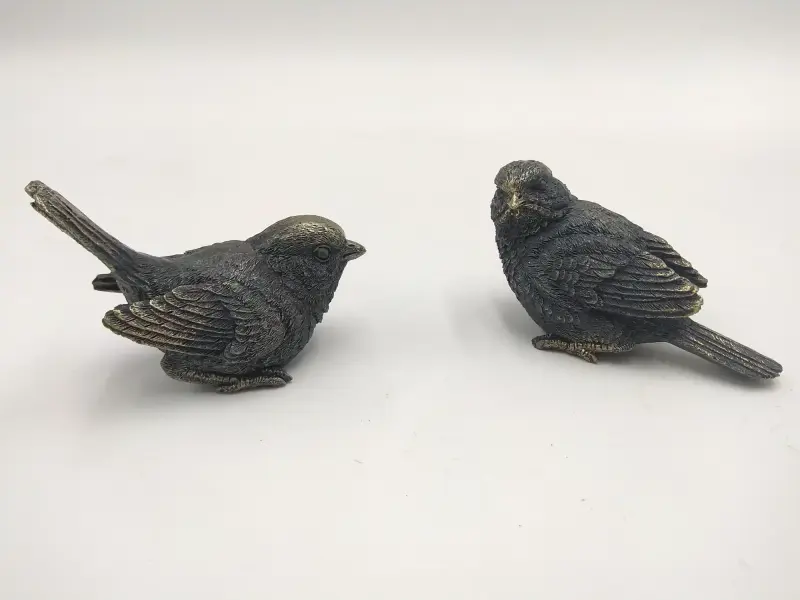 Artikelbild 4 des Artikels “Vögel, 2er-Set, Bronzeoptik, 9 cm “