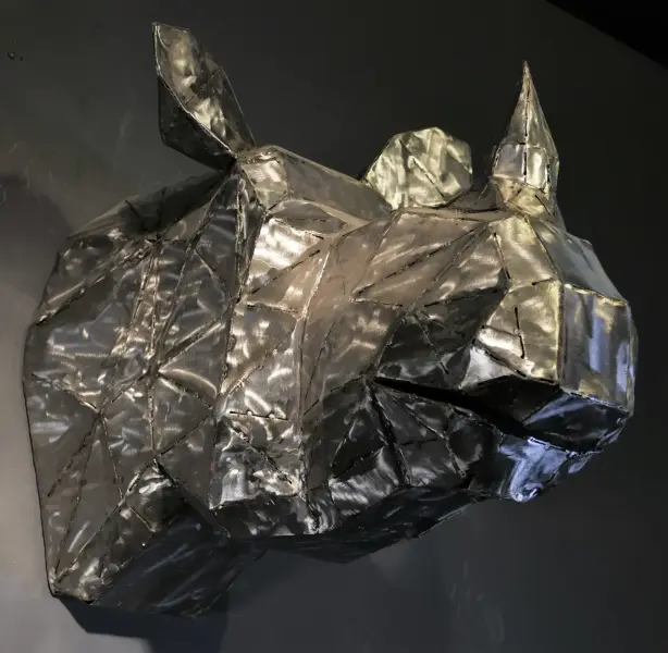Artikelbild 4 des Artikels “Rhinozeros-Kopf, 60 cm “