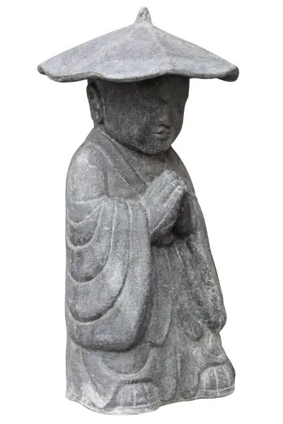 Artikelbild 4 des Artikels “Stehender Mönch mit Hut, ca. 60 cm “