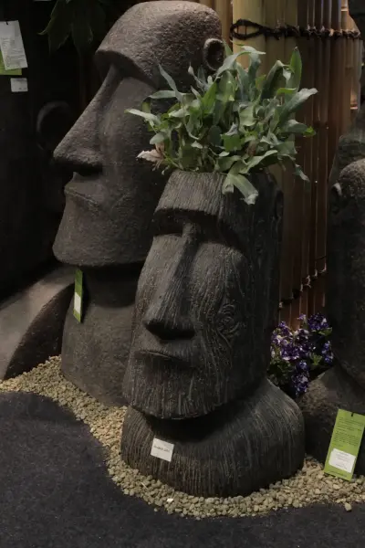 Artikelbild 4 des Artikels “Moai als Pflanzgefäß, 60 cm “
