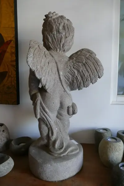 Artikelbild 4 des Artikels “Unikat: Amorette (Engel, Cupid), geflügelt, 80 cm “