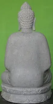 Artikelbild 4 des Artikels “Buddha-Figur, sitzend, aus Flussstein, 115 cm “
