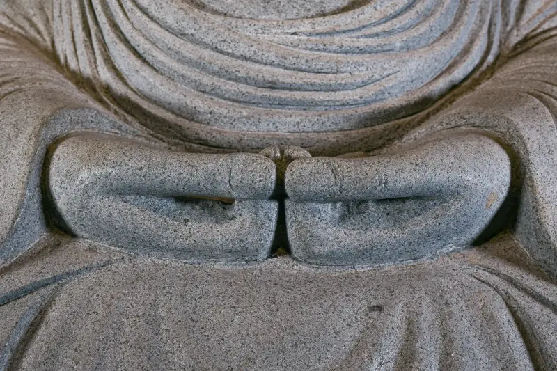 Artikelbild 4 des Artikels “Buddha-Figur, sitzend, japanisch, 155 cm “