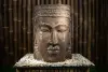 Product image 5 of the product “Khmer head as a water feature, size S (ca. 65 cm H) ”