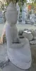Product image 5 of the product “Seated Buddha in Thai style made of Riverstone, Holds a vessel in his hands, H. 150cm. ”