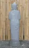 Artikelbild 5 des Artikels “Stehender Buddha aus Flussstein in Dharmachakra-Stellung - Geste des Rades der Dharma-Lehre. Ungefähr 122cm Höhe “