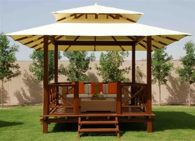 Artikelbild 5 des Artikels “Gazebo mit Bali-Ambiente, 250 x 250 cm - Nur zur Abholung “